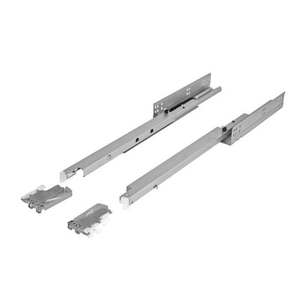 Corrediça Oculta Extração Total (30kg) com Freio - Tn 550mm - 1