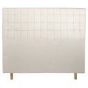 Ver imagem 1 de Cabeceira Cama Box Casal Paris Slim 140 Cm Suede Bege Claro MV Estofados
