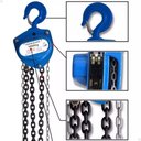 Ver imagem 4 de Talha Manual 1 Tonelada 1000 Kg Corrente 5 Metros