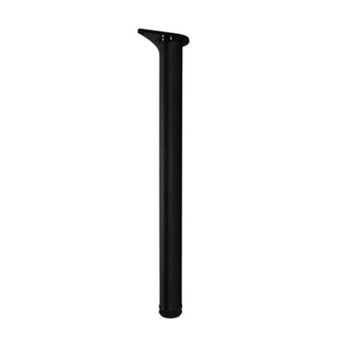Pé de Mesa Tubular Diâmetro 60x730mm Preto Fgvtn