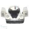 Carrinho de Ferro Fusca Clássico e Herbie Miniatura Realista - 2