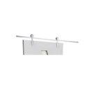 Ver imagem 1 de Kit Aparente para Porta de Correr 3 m Alumínio Polido 01 Porta (50 kg) Geris