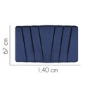 Ver imagem 2 de Painel Estofado Luxo Bélgica 140cm Casal para Cama Box Corino Azul Marinho - Gat Magazine