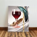 Ver imagem 3 de Kit 3 Quadro Decorativo Vinho Luxo Casa Adega Bebida Copa Qualidade Premium Moderno 40x28cm