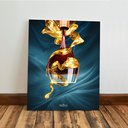 Ver imagem 4 de Kit 3 Quadro Decorativo Vinho Luxo Casa Adega Bebida Copa Qualidade Premium Moderno 40x28cm
