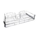 Ver imagem 1 de Gaveta Aramada 8460 Cromada com Abertura Central para Sifão 770 X 150 X 450 Mm Modelo: 8460