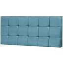 Ver imagem 1 de Painel Queen Livia 160cm Azul Turquesa