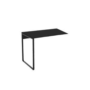 Mesa de Escritório/home Office Auxiliar 90cm - Preto - Iron
