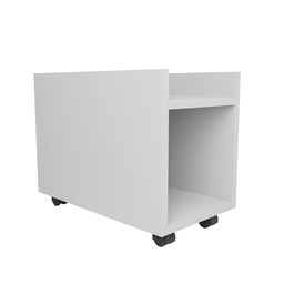 Suporte para Gabinete Cpu com Rodas -mdf/ Rodas /nobreak/cpu/pc Gamer/ Escritório- Branco - 1