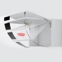 Ver imagem 3 de Articulador Free Flap 1.7 Modelo C 107º Graus Branco hafele