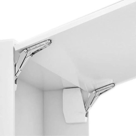 Articulador Free Flap 1.7 Modelo C 107º Graus Branco hafele