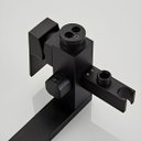 Ver imagem 6 de Torneira Banheira C/ducha Quadrada Preto Fosco Premium