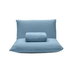 Jogo de Cama Casal 3 Peças Basic Rolinho Liso Malha Buettner basic63021000 Água - 3