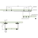 Ver imagem 2 de Ferragem Deslizante para Teclado Tts 40 404 Preta Fgvtn