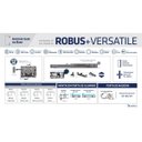 Ver imagem 2 de Sistema Deslizante RB 68 VR300/3 Sobreposto (60 Kg) para 03 Portas Rometal