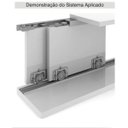 Ver imagem 3 de Sistema Deslizante RO 65 Plus (60 Kg) para 01 Porta Rometal