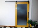Ver imagem 1 de Kit Aparente para Porta de Correr 2m Preto 01 Porta (50 kg) Geris
