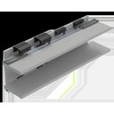 Ver imagem 2 de Sistema Deslizante Dominus Top (20 a 50kg) para 02 Portas Rometal