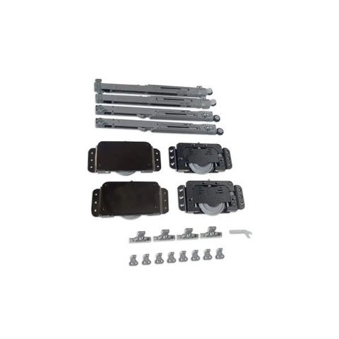 Sistema Deslizante RB 68 VR300/2 Embutido (60 Kg) para 02 Portas Rometal