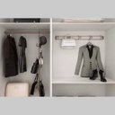 Ver imagem 2 de Organizador de Bolsas Fixo Marrom Masutti Copat 6100: 80 x 505 x 55mm