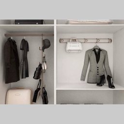 Organizador de Bolsas Fixo Marrom Masutti Copat 6099: 85 x 1010 x 55mm - 2 Organizador de Bolsas Fixo Marrom Masutti Copat 6099: 85 x 1010 x 55mm - 2