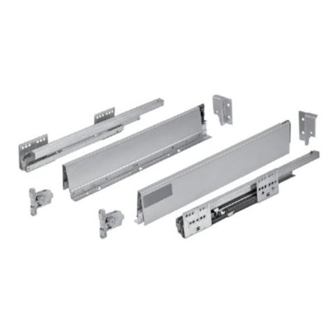 Gaveta Metálica Baixa 90 x 500mm Avantbox Prata Fgvtn