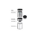 Ver imagem 2 de Kit Moedor de Café Elétrico a Bateria Recarregável Usb e Coador Reutilizável Inox