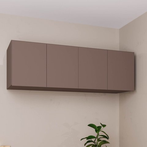 Ponte Modular Queen 100% MDF 4 Portas Orion CabeCasa MadeiraOriginals