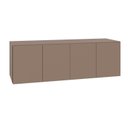 Ver imagem 3 de Módulo Planejado Ponte Queen para Guarda Roupa 100% MDF 4 Portas Orion CabeCasa MadeiraOriginals Marrom/Mocha