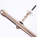 Ver imagem 1 de Varão Para Cortina Cromado 1,50 Mts 28mm Simples