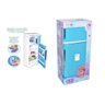 Geladeira Para Cozinha Brinquedo Infantil Grande com 65 Cm Altura - Azul - 1