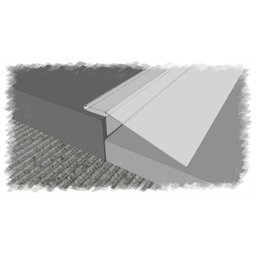 Perfil Desnível, Aço Inox 304, Escovado, 6 Mm - 30 X 900 Mm - 2