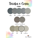 Ver imagem 3 de Cabeceira Estofada Queen Tacha U Não É Segredo Linho Cru 160x120