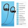 Fone de Ouvido Mpow Sport Ipx7 Bluetooth Resistente Água - Preto - 2