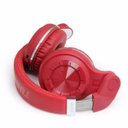 Ver imagem 2 de Fone Bluetooth Bluedio T2 Plus com Rádio Fm Cartão SD e Microfone - Vermelho