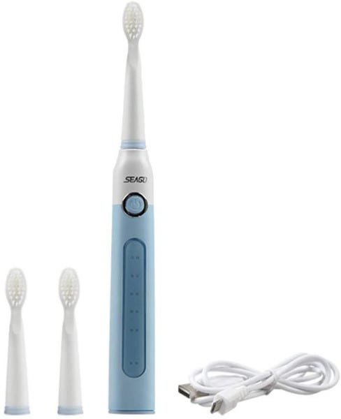 Escova Dental Elétrica Seago SG 507 - Azul