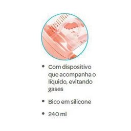 Copo com Alça e Canudo Dino Buba - Laranja - 3