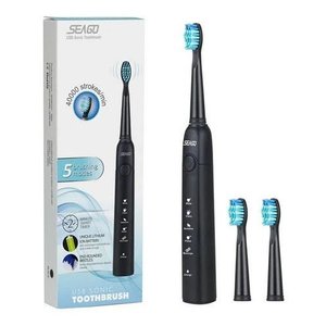 Escova Dental Elétrica Seago SG 507 - Preto