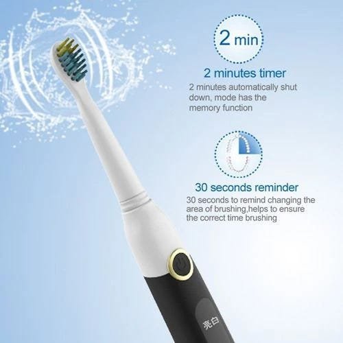 Escova Dental Elétrica Seago SG 507 - Preto - 3