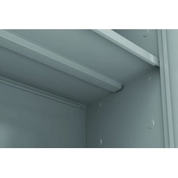 Armário Multiuso de Aço Organizador 2 Portas 03 Prateleiras com Fechadura 170M - 8