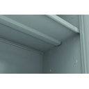 Ver mais imagens de Armário Multiuso de Aço Organizador 2 Portas 03 Prateleiras com Fechadura 170M