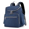 Mochila Maternidade Usb+porta Mamadeira+trocador:AZUL - 2