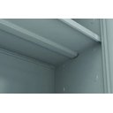 Ver mais imagens de Armário De Aço Organizador 04 Prateleiras E Fechadura - Preto