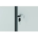 Ver imagem 7 de Armário De Aço Organizador Fechadura 03 Prateleiras 1,50m - Vermelho