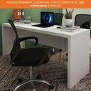 Ver imagem 7 de Escrivaninha Mesa para Escritório e Home Office 180cm Me4185 Tecnomobili Branco