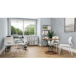 Estante De Aço Multiuso De 05 Prateleiras - Branco - 2