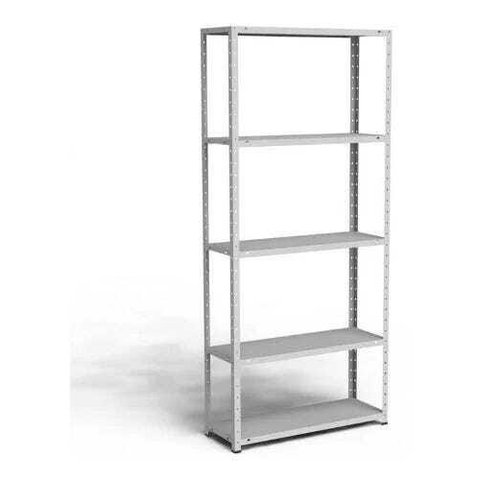 Estante De Aço Multiuso De 05 Prateleiras - Branco