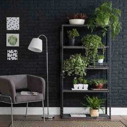 Estante de Aço Multiuso de 05 Prateleiras - Preto - 2