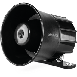 Sirene Para Alarme Inteligente Sistema De Segurança Intelbras Sir 1000 Alta Potência Som 105 Db Pret - 3