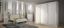 Ver imagem 3 de Guarda Roupa Casal 3 Portas 6 Gavetas - Paradizzo Gold-Branco - Móveis Novo Horizonte